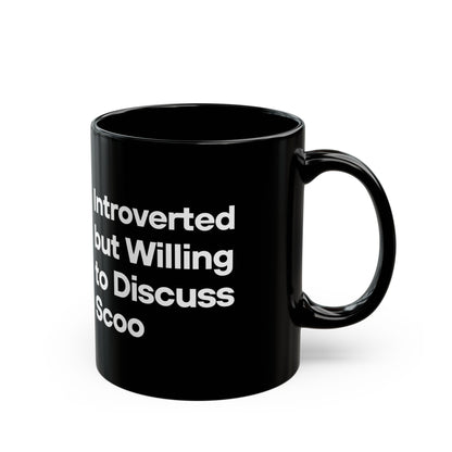 Lucah - Black Mug - Discuss Scoo