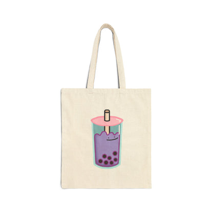 Micromads - Cotton Canvas Tote Bag - Boba