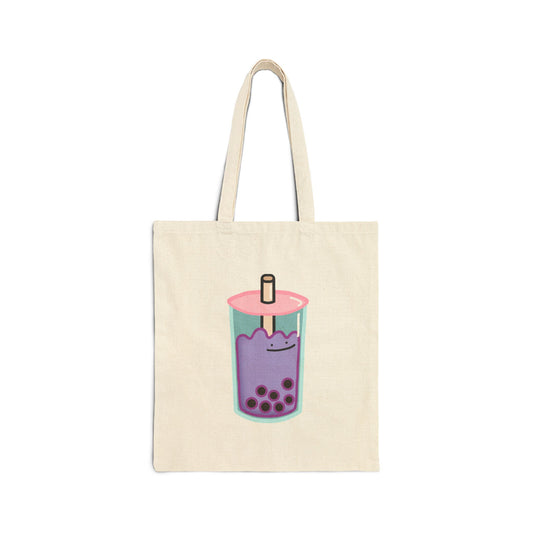 Micromads - Cotton Canvas Tote Bag - Boba