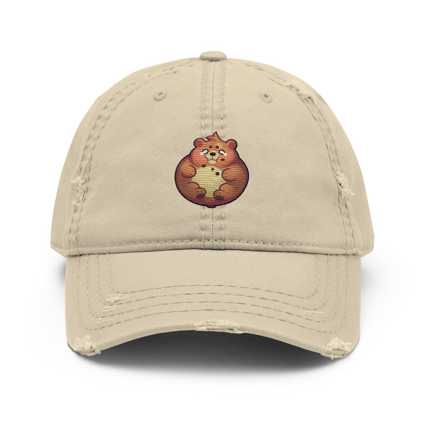 Burr - Distressed Dad Hat - Chonk