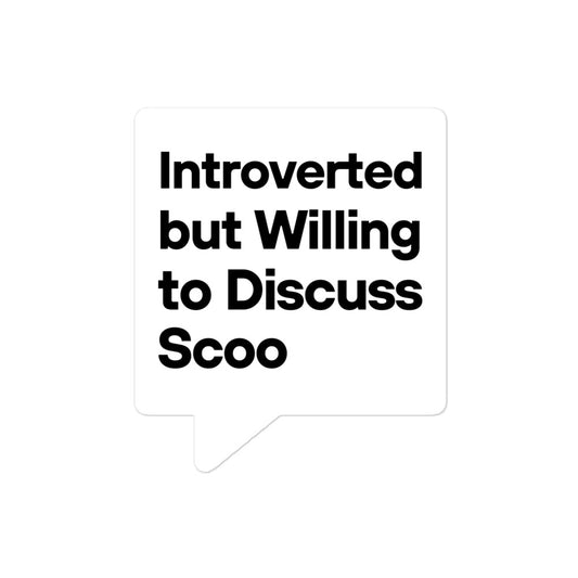 Lucah - Sticker - Discuss Scoo