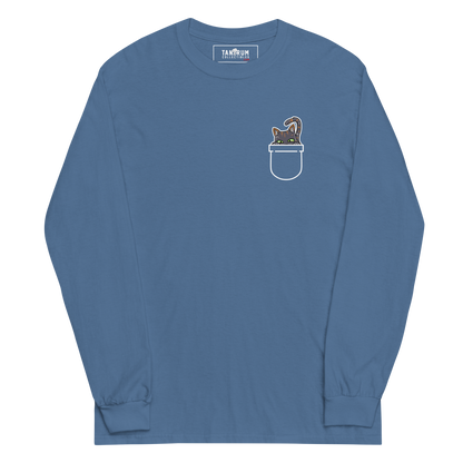 bloodyfaster - Long Sleeve Shirt - Pocket Pussy