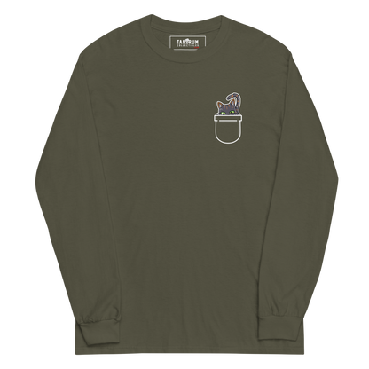 bloodyfaster - Long Sleeve Shirt - Pocket Pussy