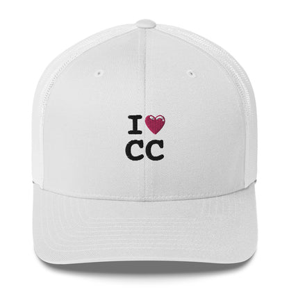 Crowd Control™ - Trucker Cap - I Heart CC