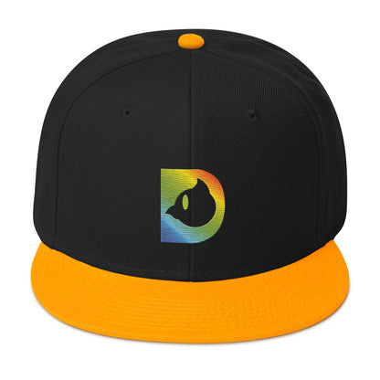 Dangers - Snapback Hat - Rainbow D