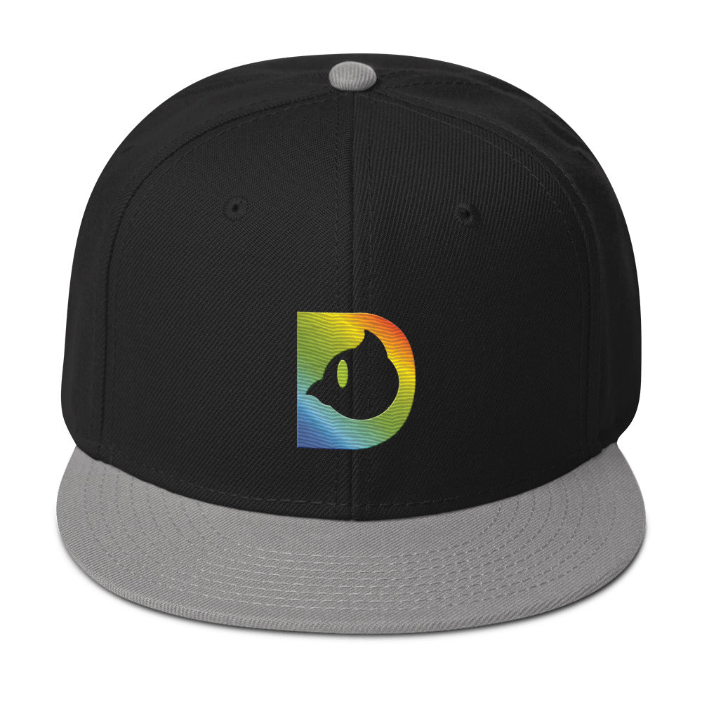 Dangers - Snapback Hat - Rainbow D