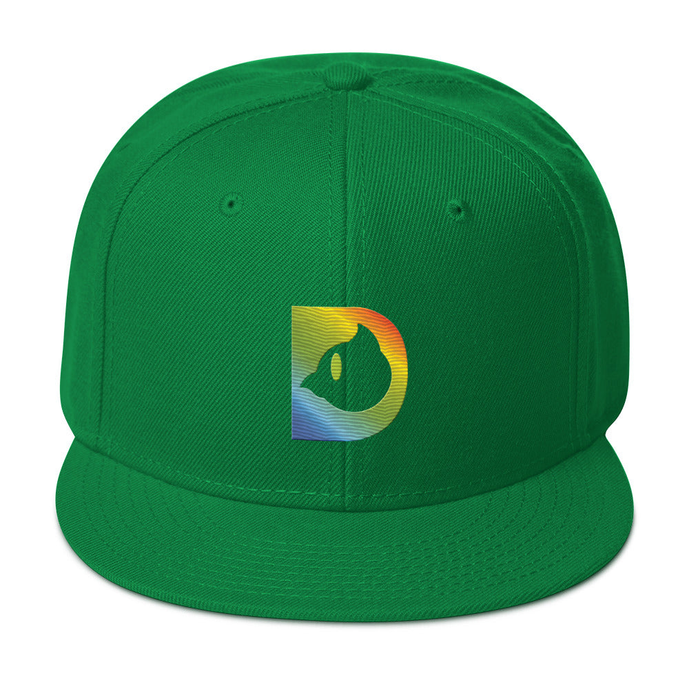 Dangers - Snapback Hat - Rainbow D