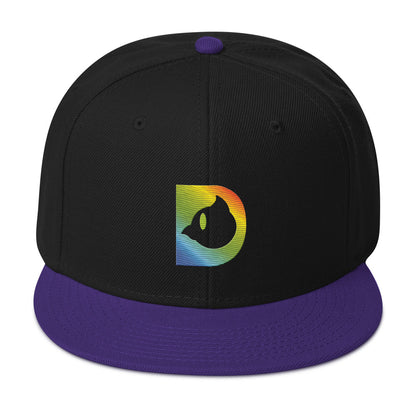 Dangers - Snapback Hat - Rainbow D