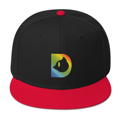 Dangers - Snapback Hat - Rainbow D