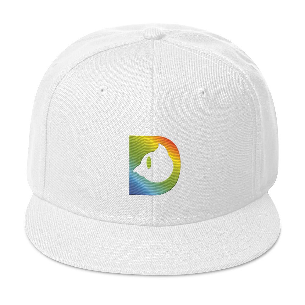 Dangers - Snapback Hat - Rainbow D