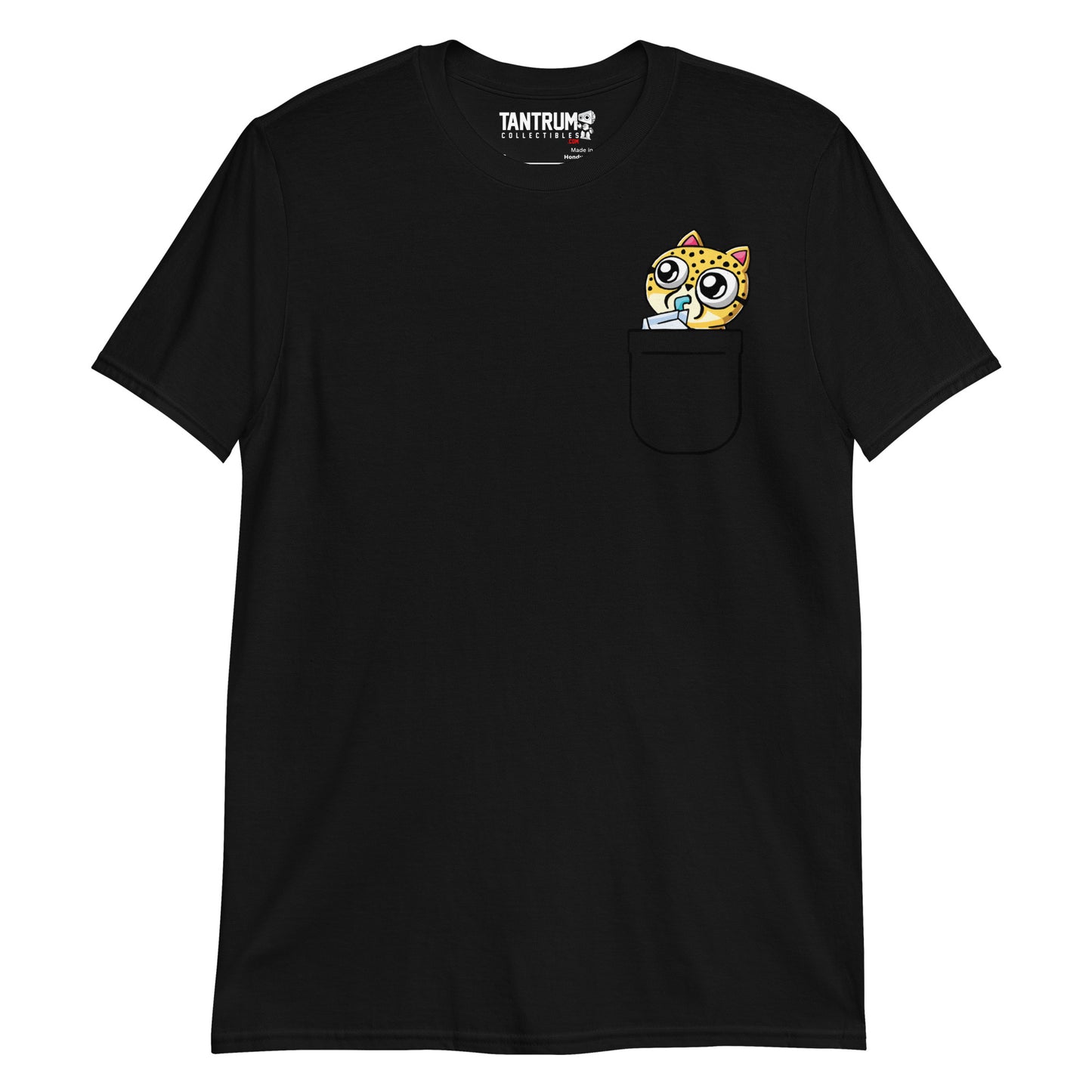 Spacekat - Unisex T-Shirt - Printed Pocket Sip