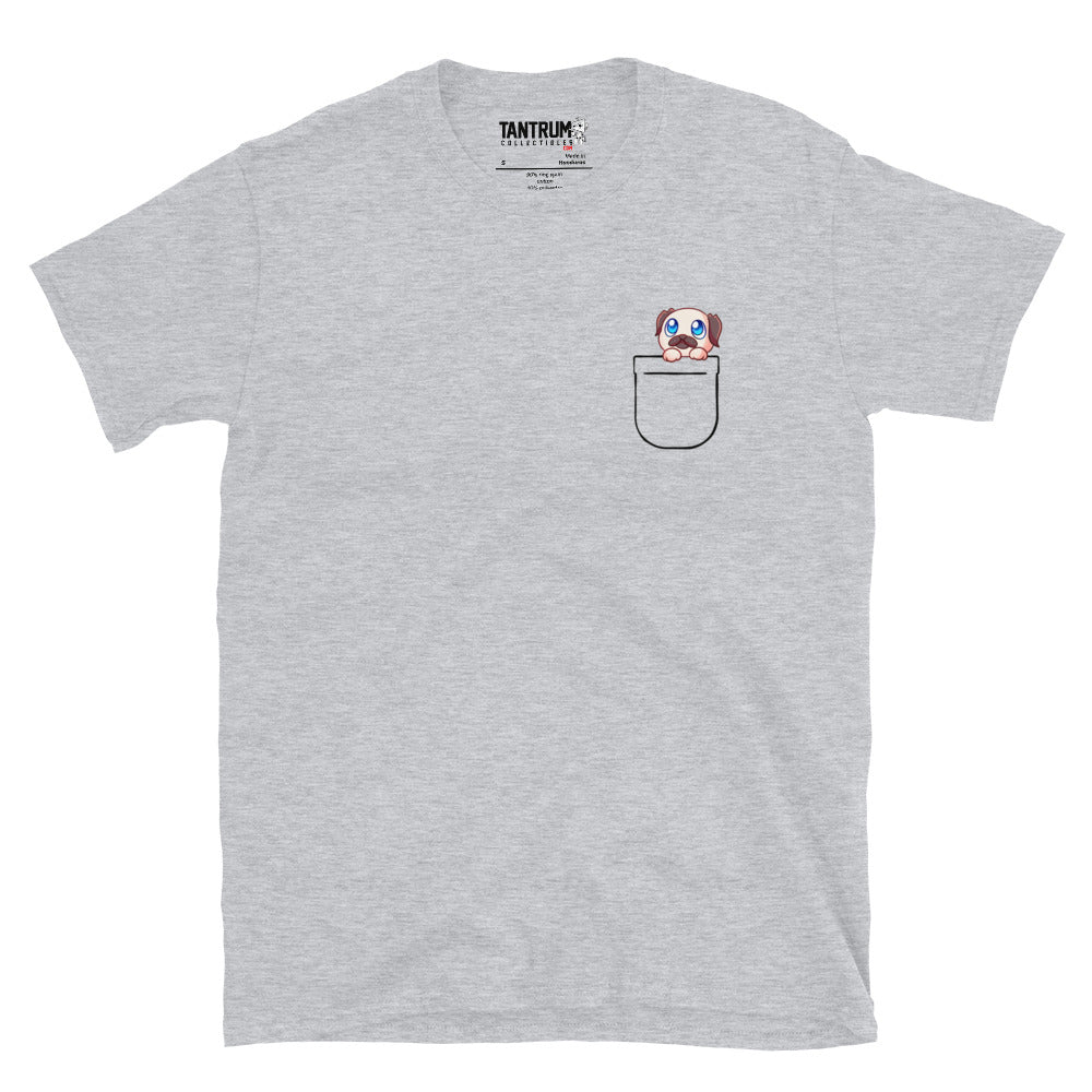 Andy - Unisex T-Shirt - Printed Pocket Lurk