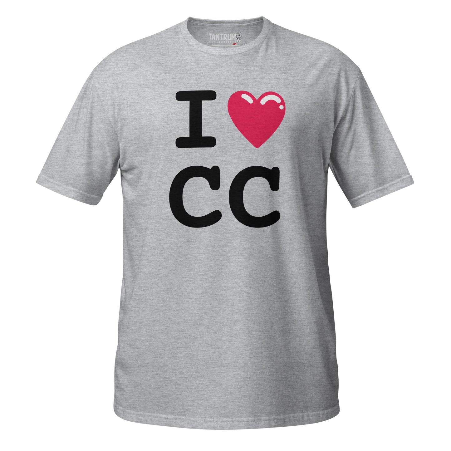 Crowd Control™ - Short-Sleeve Unisex T-Shirt - I Heart CC