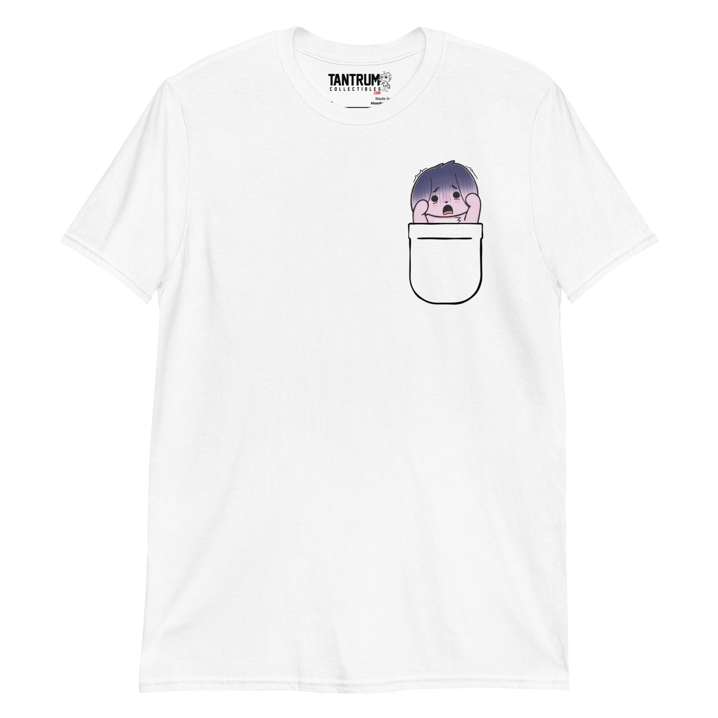 FocusOnMePlay - Unisex T-Shirt - Printed Pocket Scared