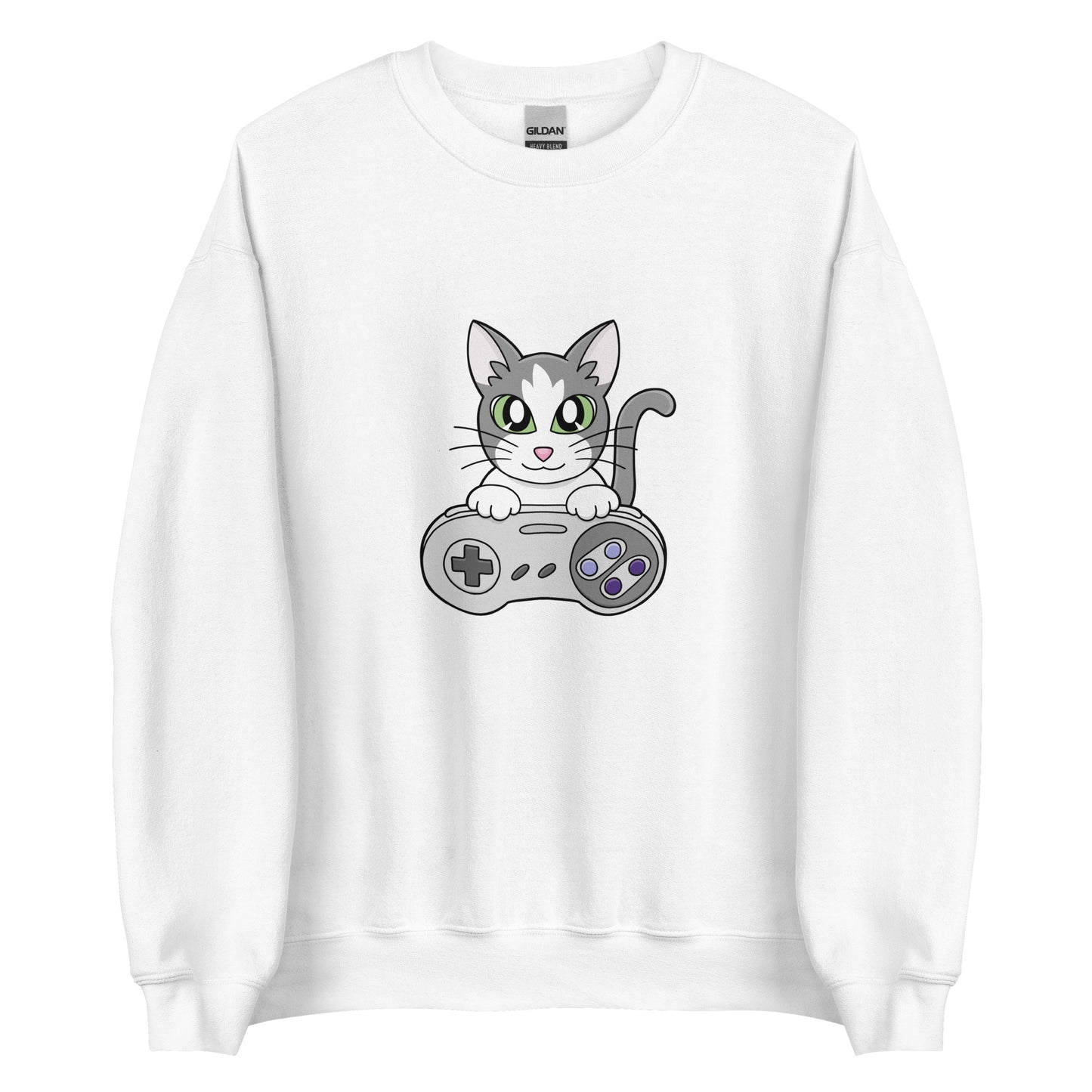 forestminish - Unisex Sweatshirt - Gamer Kitty