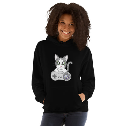 forestminish - Unisex Hoodie - Gamer Kitty