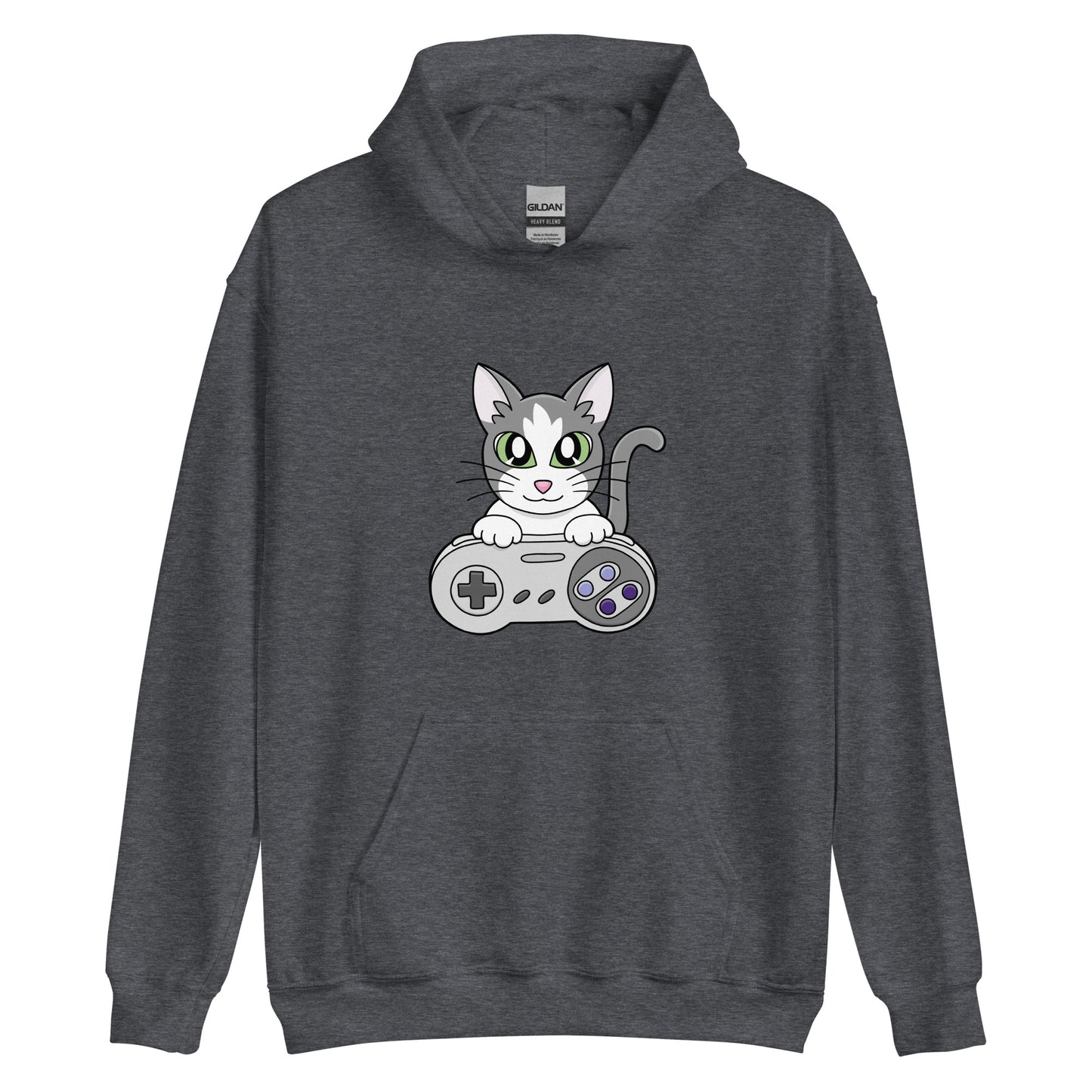 forestminish - Unisex Hoodie - Gamer Kitty