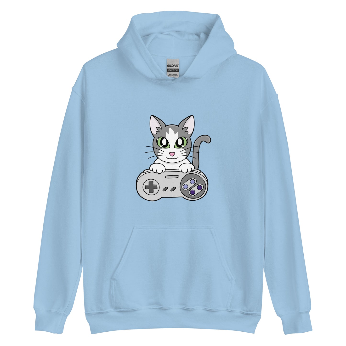 forestminish - Unisex Hoodie - Gamer Kitty