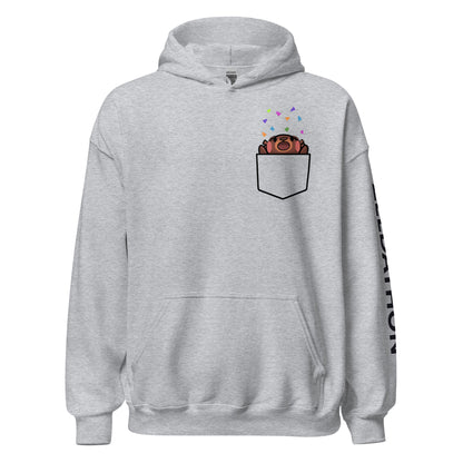 Zeldathon - Unisex Hoodie - Pocket Confetti