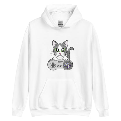 forestminish - Unisex Hoodie - Gamer Kitty