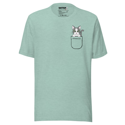 forestminish  - Unisex T-Shirt -  Pocket Kitty