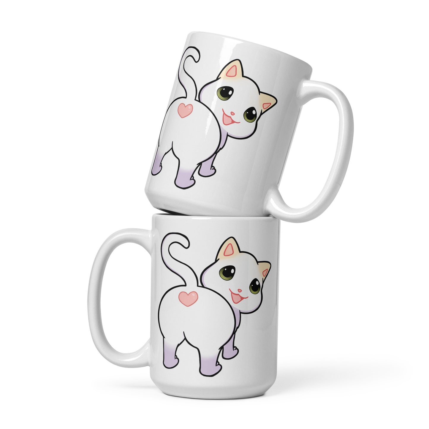 DanG88 - White Glossy Mug - Ghostie