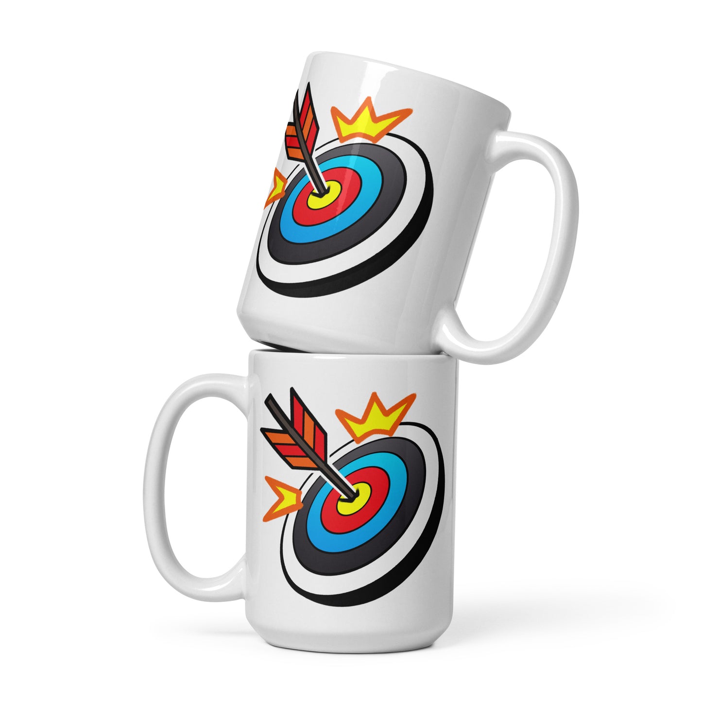 Trikslyr - White  Glossy  Mug - Aim