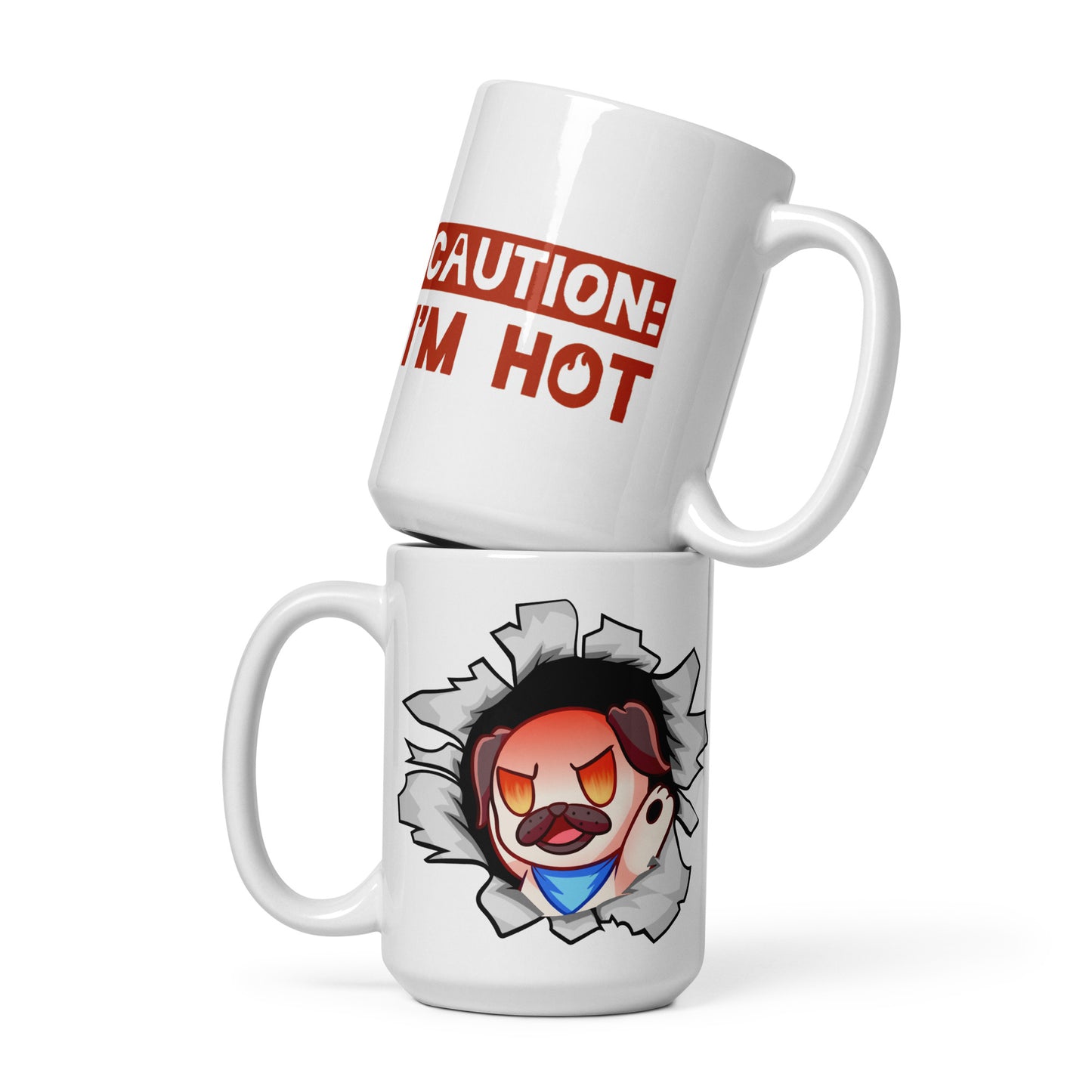 Andy - White Glossy Mug - Rage