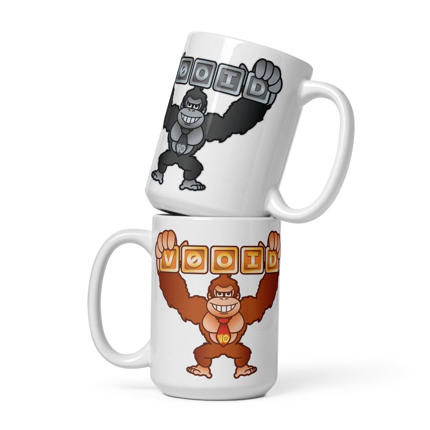 V0oid - White Glossy Mug - V0oid Kong