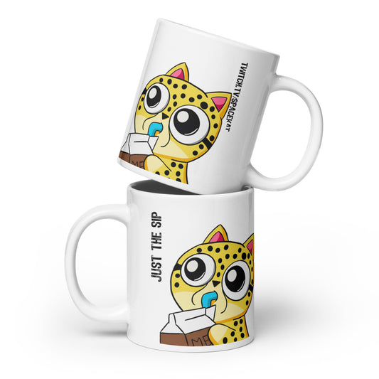 Spacekat - White Glossy Mug - Sip