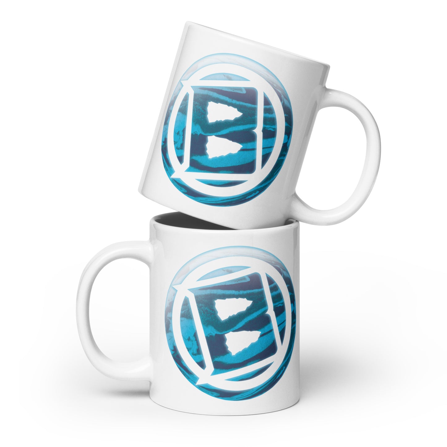 ThaBeast - White Glossy Mug - Watery B