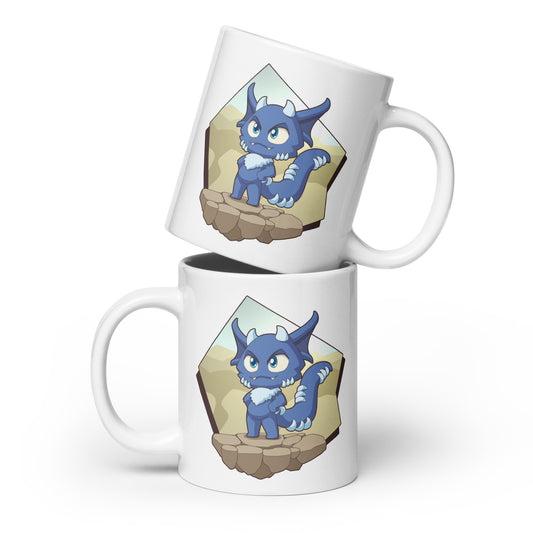 ThaBeast - White Glossy Mug - Chibi Beast