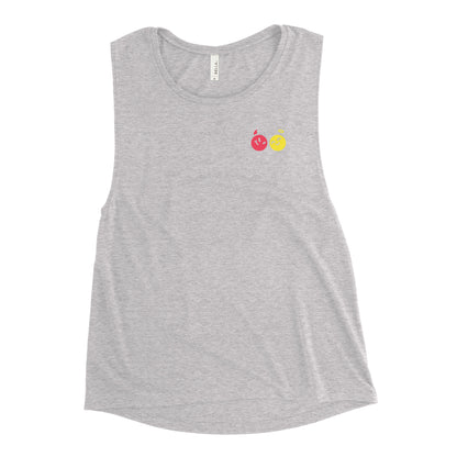 Crowd Control™ - Ladies’ Muscle Tank - Crowd Control Icon