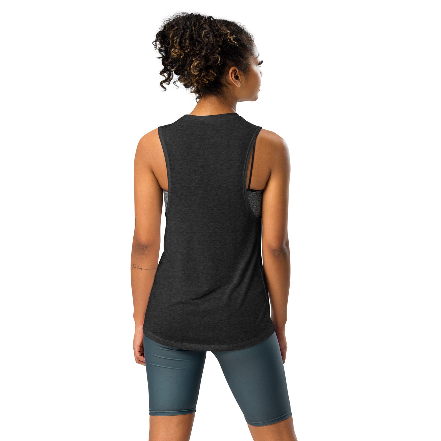 Crowd Control™ - Ladies’ Muscle Tank - Crowd Control Icon