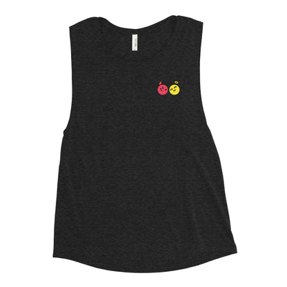 Crowd Control™ - Ladies’ Muscle Tank - Crowd Control Icon