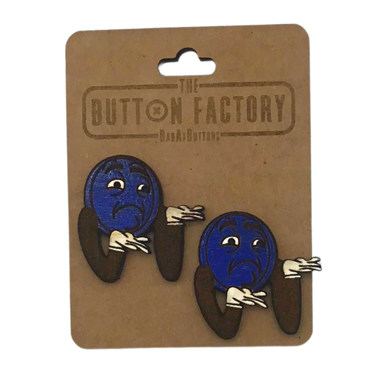 BadatButtons - Wooden Button Pack -BadAtBlase