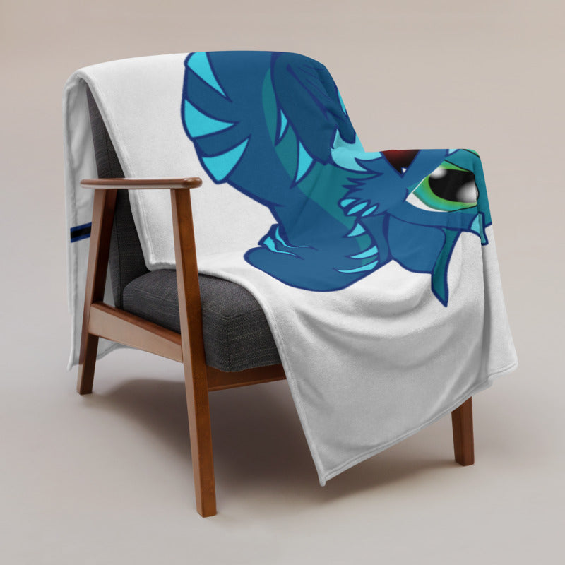 ThaBeast721 - Throw Blanket - Gamer Blue Guy